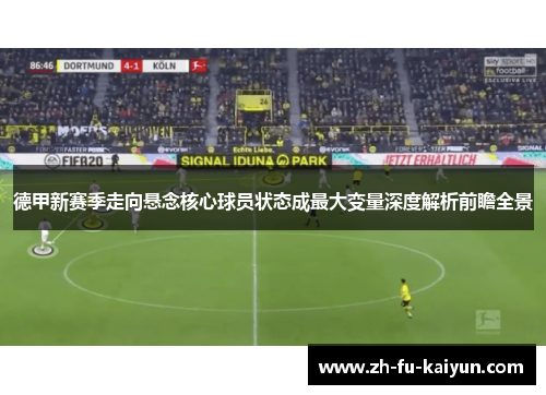 德甲新赛季走向悬念核心球员状态成最大变量深度解析前瞻全景